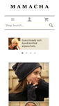 Mobile Screenshot of mamacha.co.uk